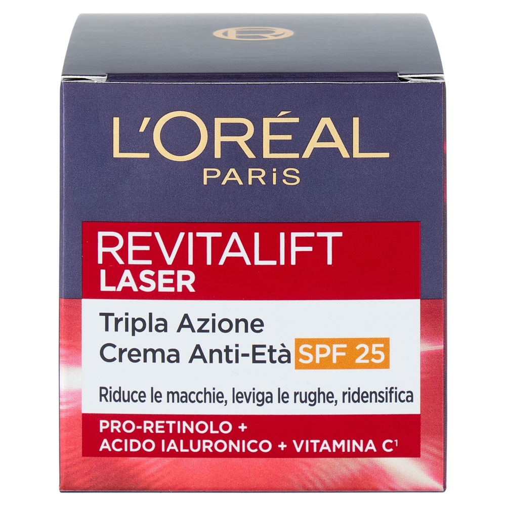 L'Oréal Paris Revitalift Laser Tripla Azione Crema Anti-Età SPF 25 50 ml